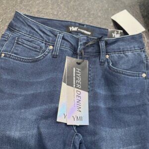 YMI Hyper Denim Mid-Rise Skinny - Ultimate Stretch - Size small - NWT $30